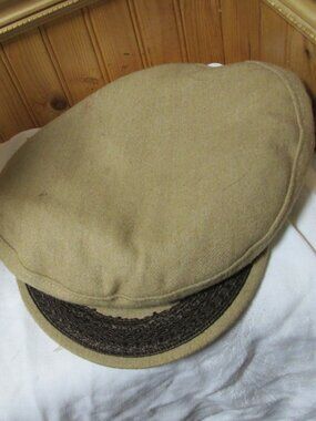 Mens  wool greek fisherman hat union made 60s 7.5 size